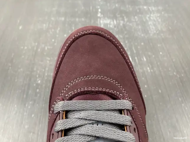 Reps TBkick Jordan 5 Burgundy Air DZ4131-600 0608